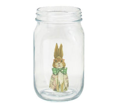 mason jar bunny decor Vase _ Every girl Loves Sparkles