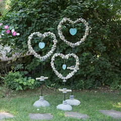Fairy Godmother Stained Glass Heart Garden Ornaments-Every Girl Loves Sparkles