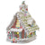 Whimsical 3D Gingerbread House with Outdoor Light Glow Pastel Colors for Christmas Decorations - Every Girl Loves Sparkles