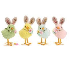 Cute Chickens Bunny Ears Toy For Babies-Every Girl Loves Sparkles
