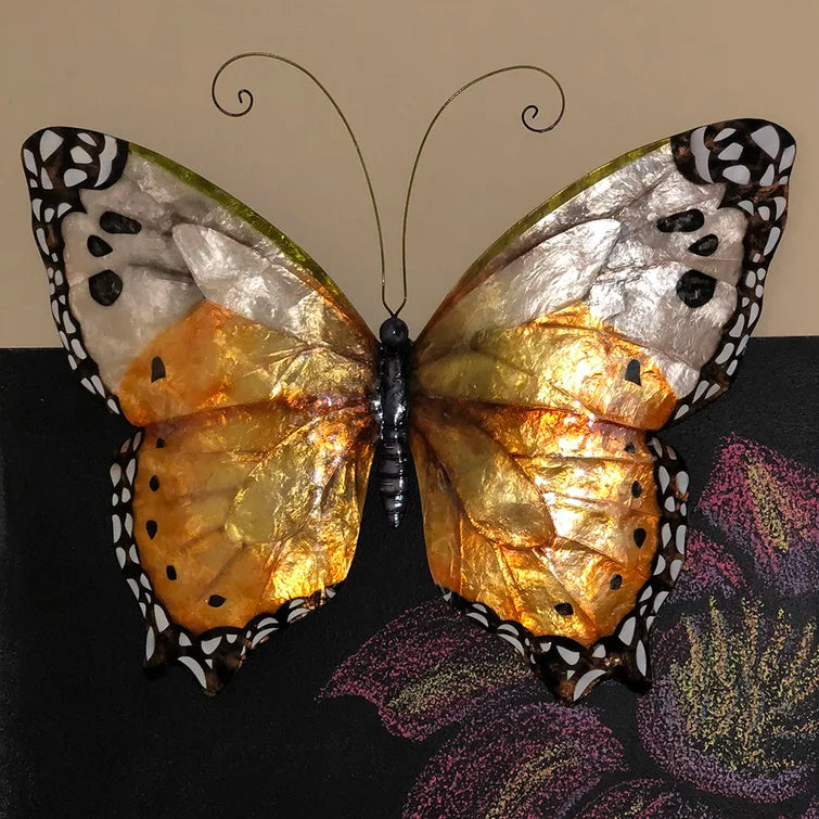 Yellow Monarch Butterfly Decor Brighten Your Space with Nature's