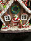 Light Up Gingerbread Cookie House on Christmas on Outdoor Christmas Decor - Every Girl Loves Sparkles