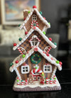 Light Up Gingerbread Cookie House on Christmas on Outdoor Christmas Decor - Every Girl Loves Sparkles