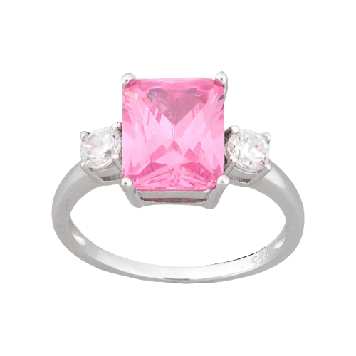 8Seasons Trendy Women Ring Princess Cut Bling Pink Rhinestone Ring  Engagement Ring Romantic Jewelry For Women Size 6-10 - Price history &  Review, AliExpress Seller - 8Seasons Wonderland Store