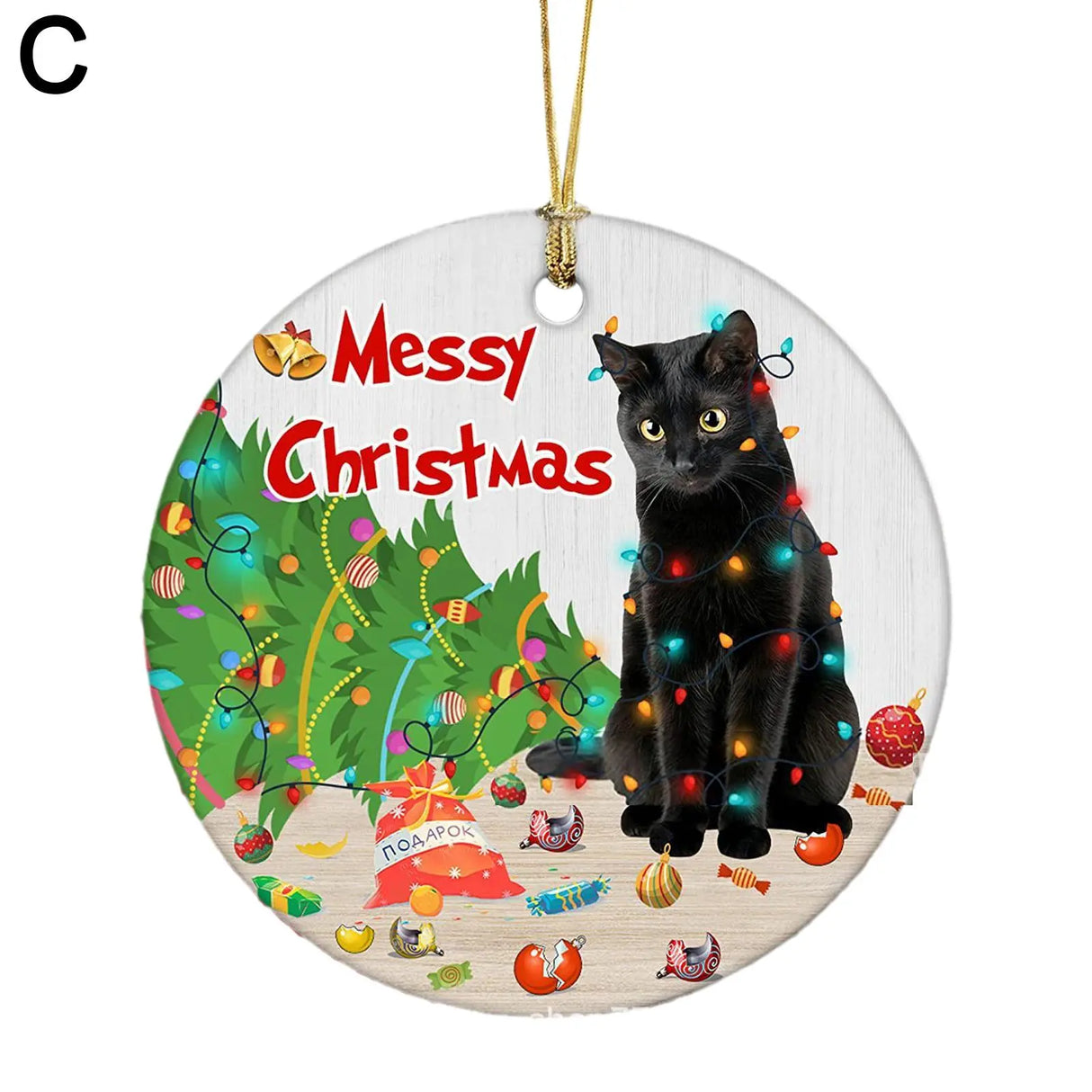 Black Cat Christmas Ornaments for Home Decoration – Every Girl Loves ...