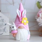 Easter Faceless Gnome Rabbit Doll Home Party Decoration Spring Hanging Bunny Ornaments Kids Gifts 2023