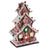 Non- Edible 3- Layer Sugar-Spun Magic Miniature Gingerbread House Decor for Christmas Decorations with LED Light Designs - Every Girl Loves Sparkles