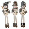 Rustic Snowman Family Figures & Ornaments For Outdoor Christmas Yard Decorations - Every Girl Loves Sparkles