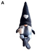 Fall coffee gnomes with cup in hand Home décor festive black