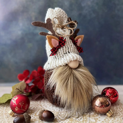Crafting Cute DIY Ornaments and Little Plush Cozy Christmas Gnomes for Outdoor Decorations - Every Girl Loves Sparkles